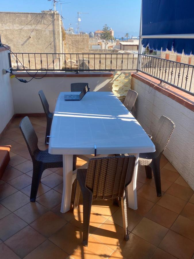 Apartment With Terraces And Private Jacuzzi - San Vito 400M From Beach Сан-Вито-Ло-Капо Экстерьер фото
